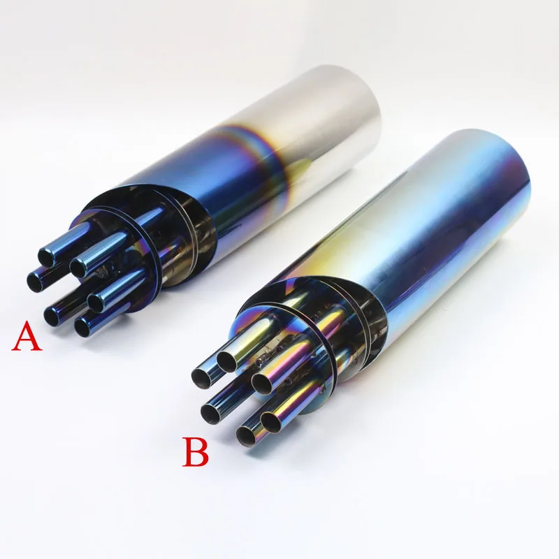 

Universal Modified Motorcycle Exhaust Pipe Gatling Gun Style For Honda Kawasaki Yamaha KTM DUCATI ATV AK023