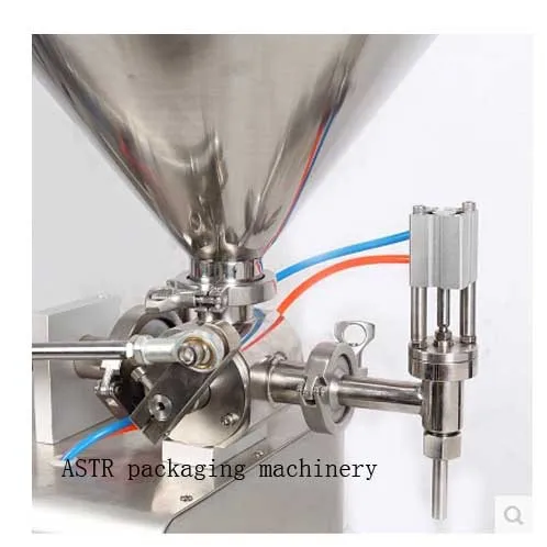 single nozzle Paste filling machine Fill liquid and paste Rotary Valve quantitative filling and packaging equipment