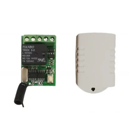 Ouvre-porte avec télécommande, bouton poussoir sans fil RF, interrupteur pour alarme de maison intel