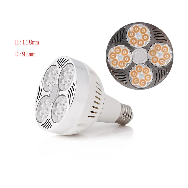 1PCS PAR30 E27 LED Spot Down Light 35W Super Bright Led Spotlight Bulb AC110-265V Track Lamp Bulb Home Decor