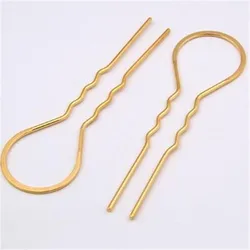 10pcs/lot 105mm U Shape Hairpins Hair Sticks Hair Pin Hairpin Hair Wear Findings DIY Vintage Jewelry accessories