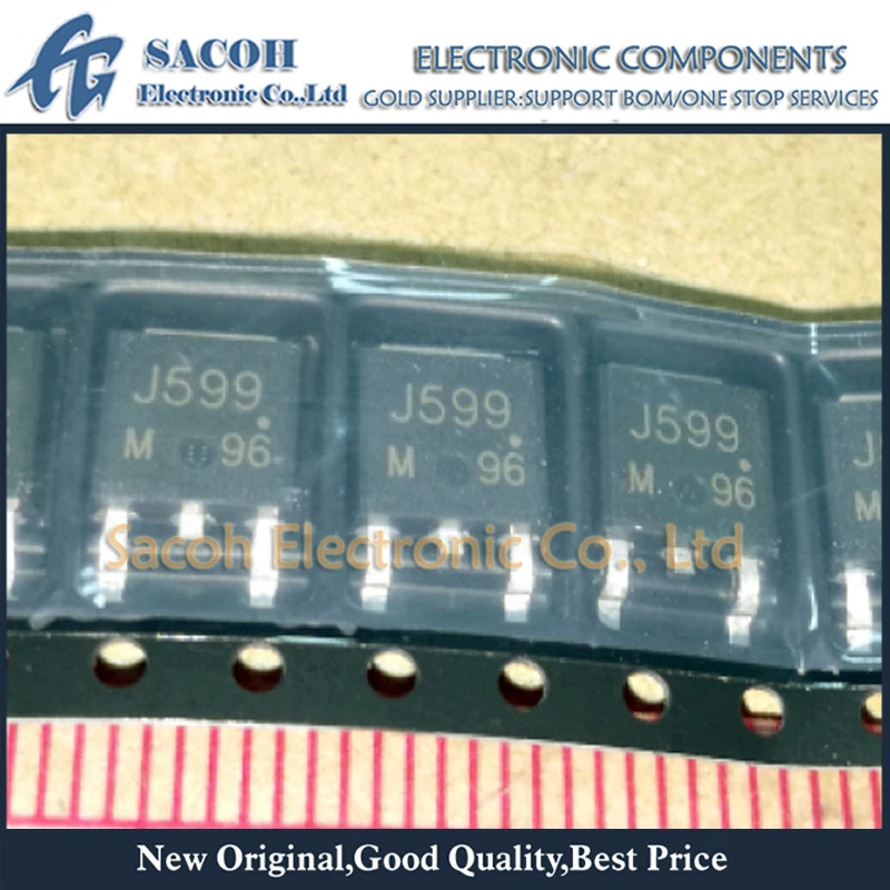 

New Original 10Pcs/Lot 2SJ599 J599 2SJ599-Z OR 2SJ598 OR 2SJ597 TO-252 -20A -60V MOS Field Effect Transistor