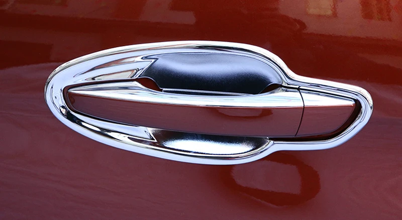 For Peugeot 5008 3008GT 3008 2016 2017 2018 2019 Auto Door Handle Cover Door Bowl Frame Trim ABS Chrome Car Styling Accessories
