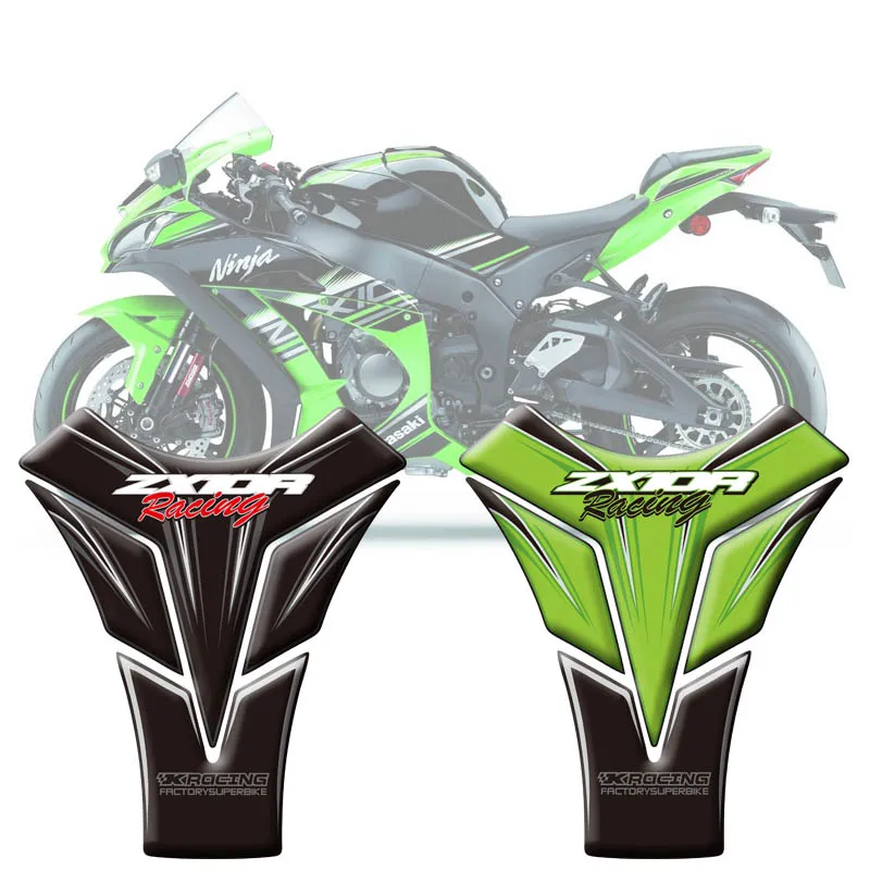 New 3D Motorcycle Tank Pad Protector Decal Sticker Case Tankp Stickers For Kawasaki ZX10R 2010 - 2015 2011 2012 2013 2014