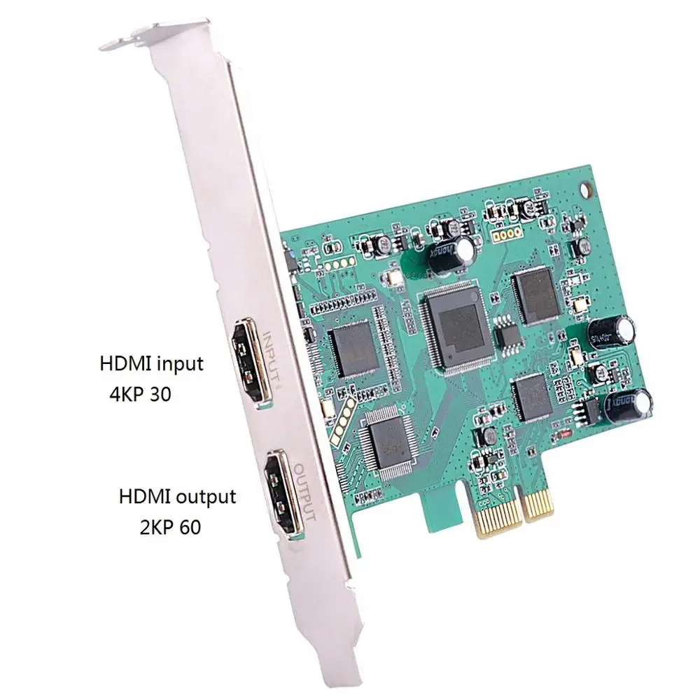 Imagem -03 - Pcie Placa de Captura hd 1080p 60fps Gravador de Vídeo para Ps4 Xbox One Wii u Nintendo Switch Transmissão ao Vivo Hdcp Ezcap295