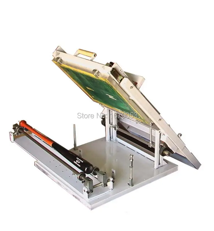 Manual Surface Curve Press Screen Cylinder Printing Machine for Bottle/Cup DIY