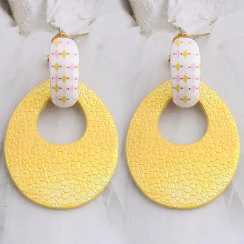 8 best sales läderörhänge - №5