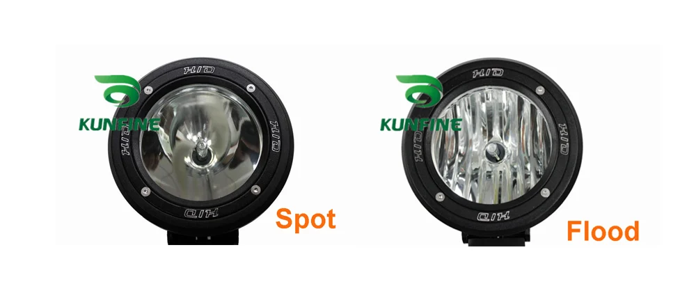 12V/35W 7 INCH HID Driving Light HID Offroad Spot/Flood Beam Light for SUV Jeep Truck ATV HID XENON Fog Lights HID work light