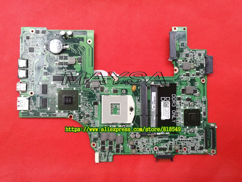 

CN-01TN63 1TN63 DAV03AMB8E0 Fit for DELL Vostro 3750 Laptop Motherboard HM67 DDR3 w/ GT 525M 1GB mainboard