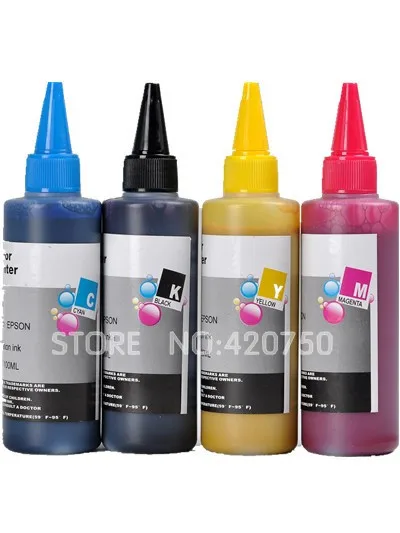 100ML*4 Pigment Refill ink For HP950 HP951 HP952 HP953 HP954 .  Water proof Ink For HP 8100 8600 8710  8210 8720 etc