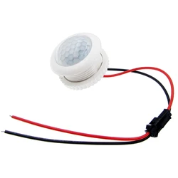 (Y24) 220V 50HZ PIR IR Infrared Human Induction Lamp Switch Sensor Light Control Ceiling Light Motion Sensor On Off 3-6m Sensing