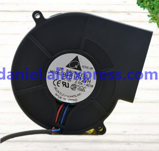 Original BFB1012VH  12V 2.7A  9733 Turbine Blower for Centrifugal Barbecue Gasifier with High Air Volume