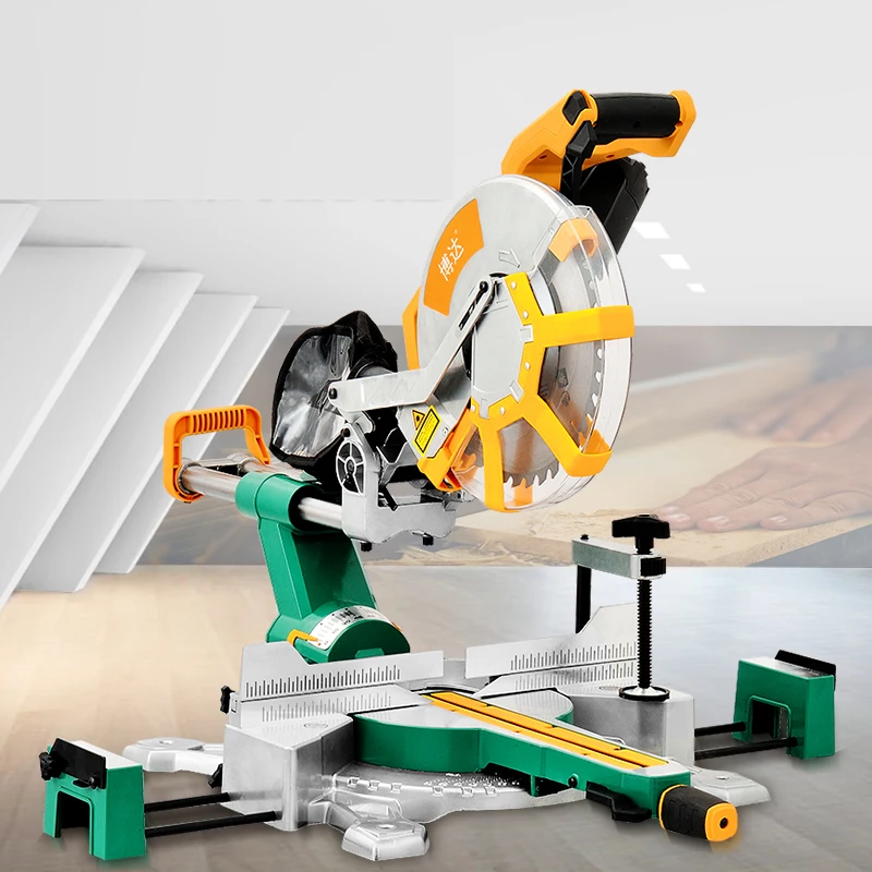 Electric Double-Bevel Compound Miter Carpentry Table Saw Circular Saw Multifunction Woodworking Cutting Machine J1G-ZP4-305