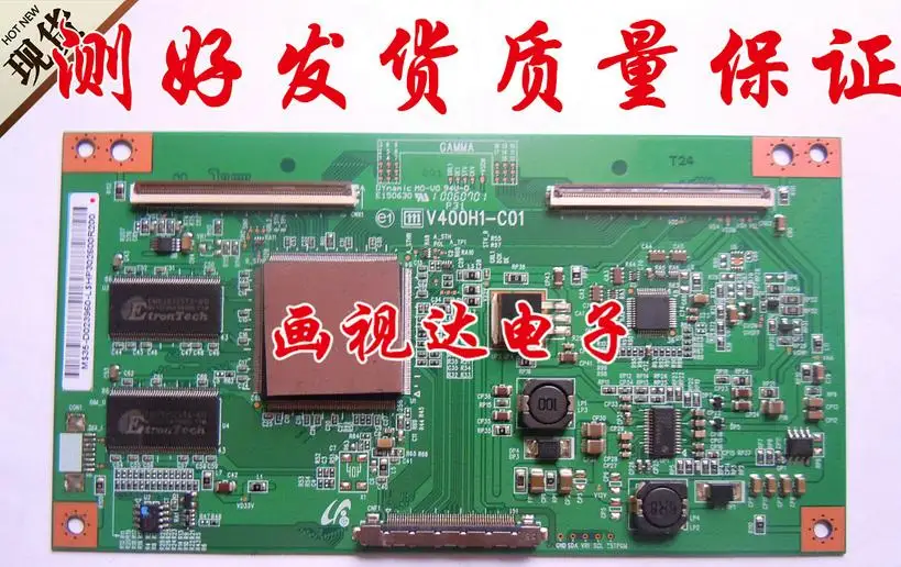 la40a550p1r lcd logic board  v400h1-c01 / v400h1-l01 connect with T-CON connect board