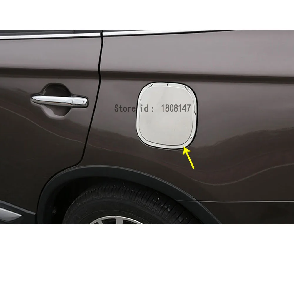 

Car Sticker Styling Gas/Fuel/Oil Tank Cover Cap Lamp Frame Trim Hood 1PCs For Mitsubishi Outlander 2016 2017 2018 2019 2020 2021