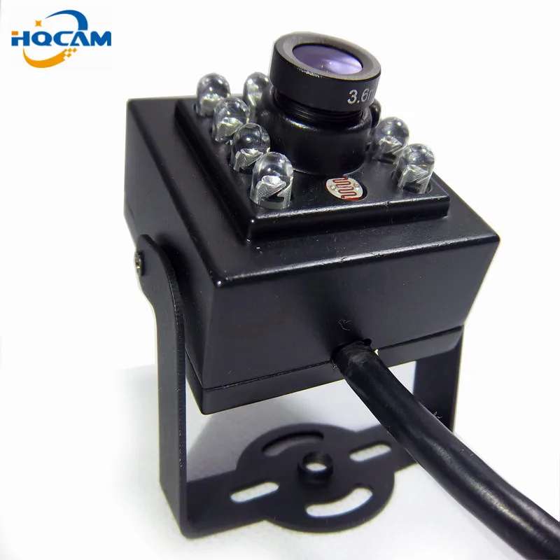 Hqcam 1080P Mini Ir Camera 10Pcs 940nm Ir Leds Infrarood Cam Nachtzicht Suport Audio Mini Ir Ip camera P2P IMX307 IR-CUT