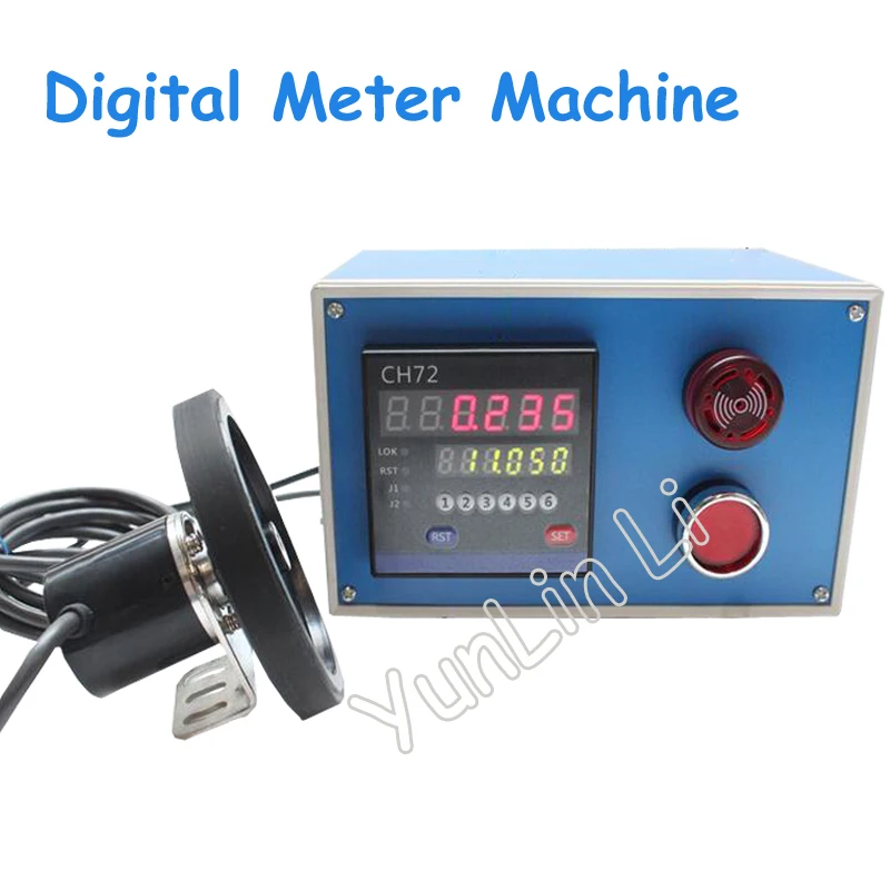 Electronic Digital Meter Electronic Encoder Digital Length Counter Meter Wheel Roll Length Measuring Meter Testing Equipment