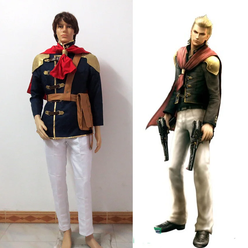 Final Fantasy Type-0 Suzaku Peristylium Class King cosplay Halloween Costumes Custom Made Any Sizes