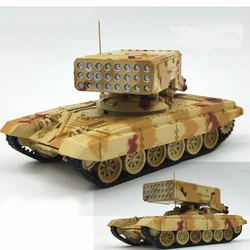 rare Special Offer 1:72 Russian Ground Forces TOS-1 Rocket gun tank model Alloy Collection Model