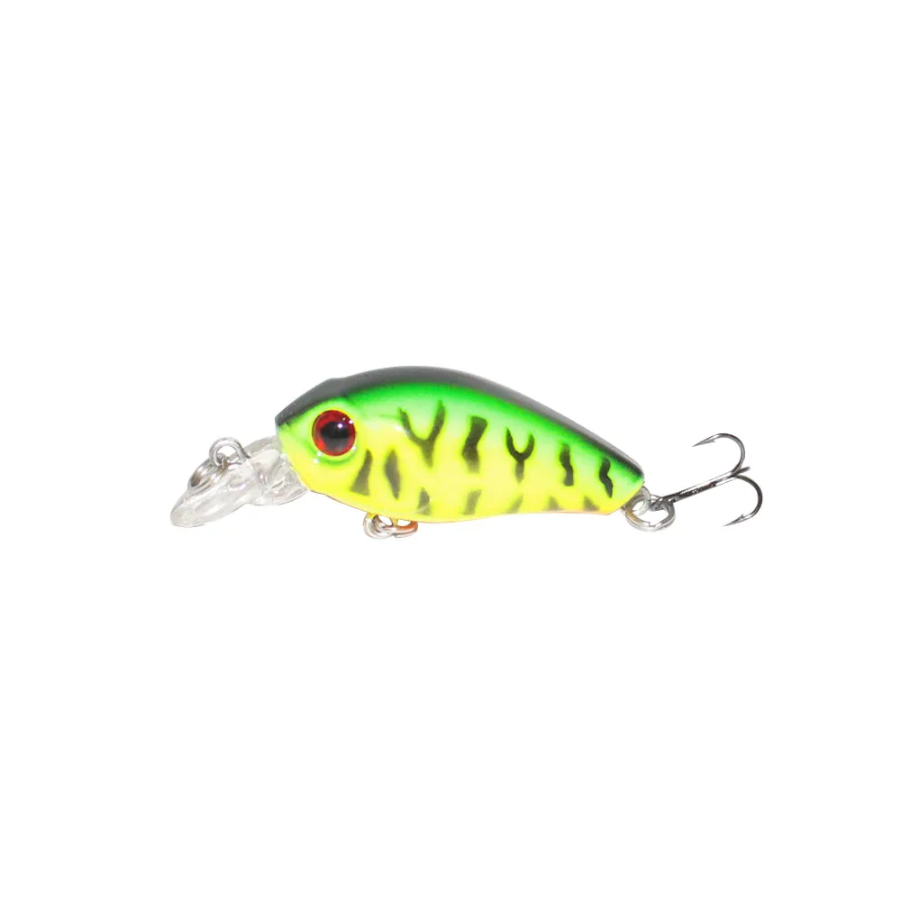 wholesale price hard bait high quality fishing lure 45mm/3.3g 30pcs mixed colors swimbait minnow lure wobbler bait