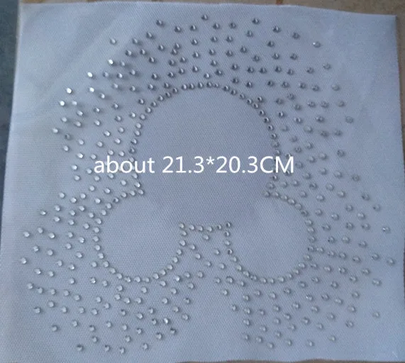 2 pz/lotto di ferro sul disegno di strass applique patch di ferro sul design trasferimenti hot fix strass motif per la camicia cappotto borsa