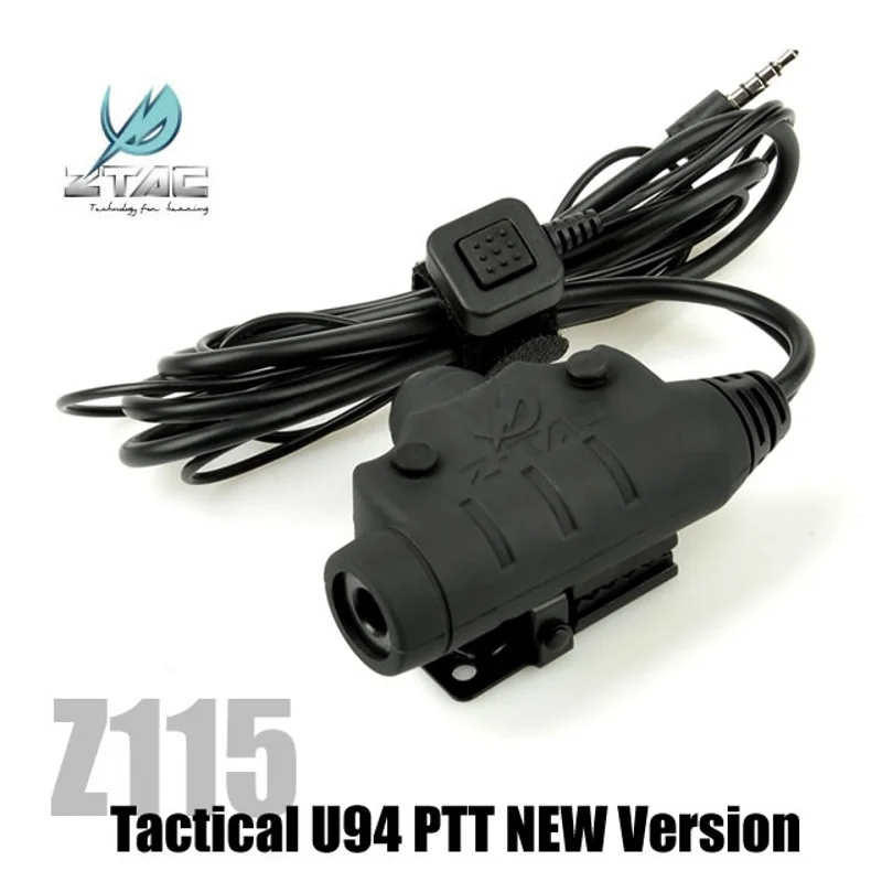 

Z Tactical U94 PTT Softair Sordin Comtac Headset PTT Ztac Airsoft Headphone Accessories Kenwood Z115