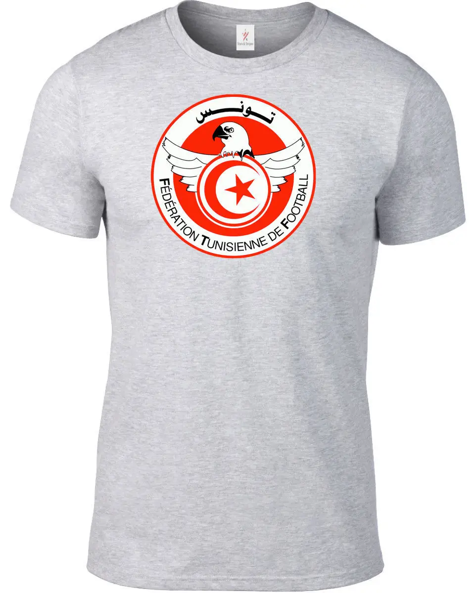 Tunisia 2019 T Shirt Men\'S Footballer Legend Soccers 2019 Man\'S Op Neck Designer Adults Casual Tee Shirt Fitted T Shirts