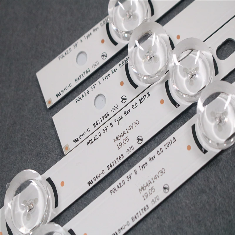 5set=40 PCS LED Backlight Strip For LG 39LN5300 39LN5700 39LN5400 39LA6200 39LN549C 39LN5100 Innotek Pola2.0 POla 2.0 39 inch