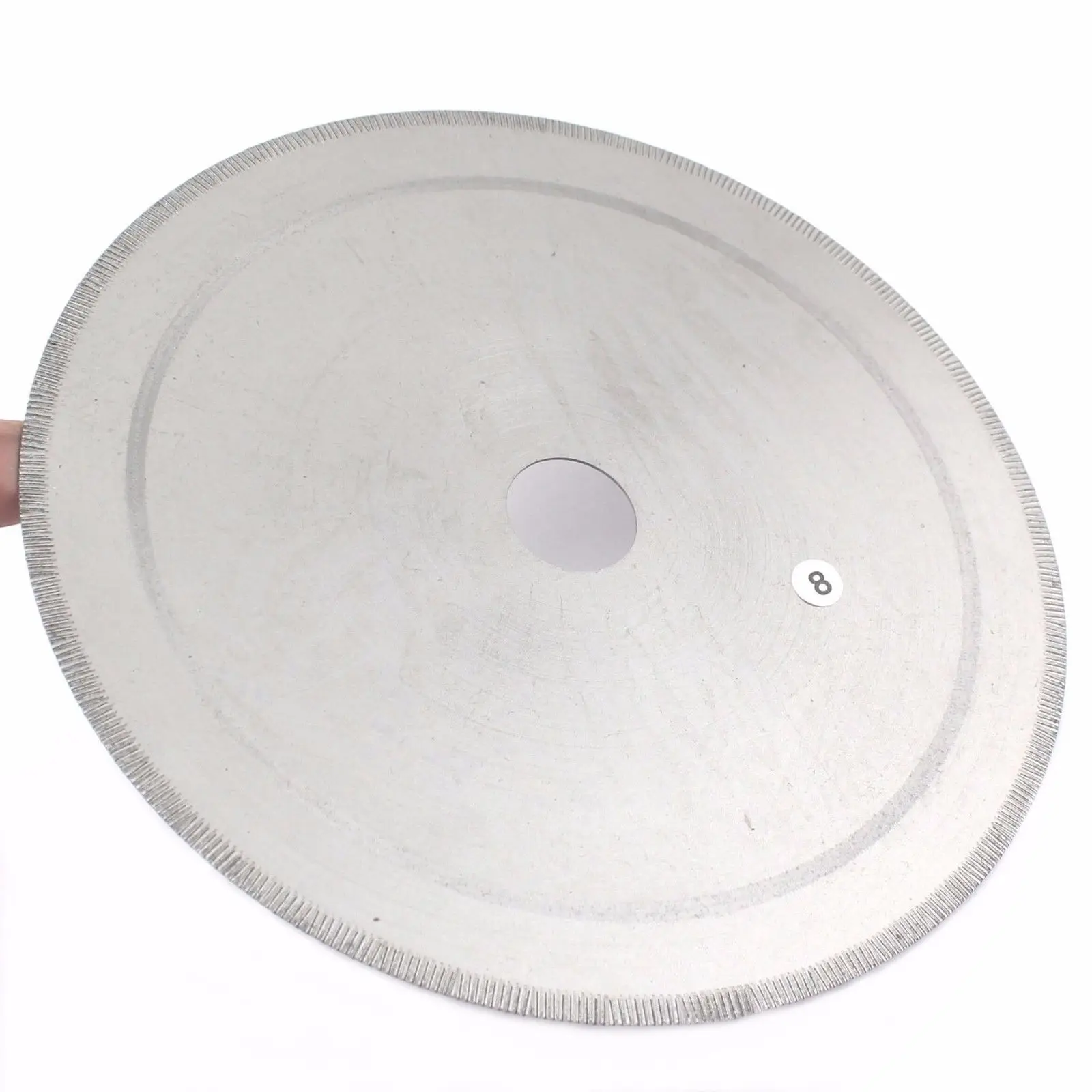 8 "Inch Lưỡi Cưa Kim Cương Kiểu Chữ V Viền Lapidary Dụng Cụ Phiến Arbor 5/8 Cho Lapidary ILOVETOOL