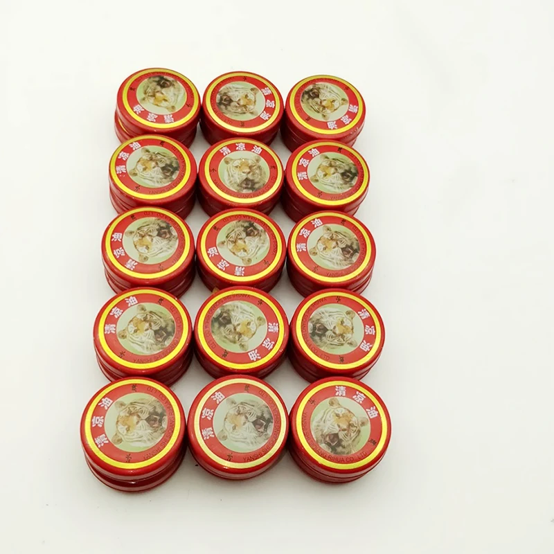 20pcs Summer Cooling oil Chinese Tiger Balm Red Refresh Oneself Treatment Of Headache Relax Essential Oil