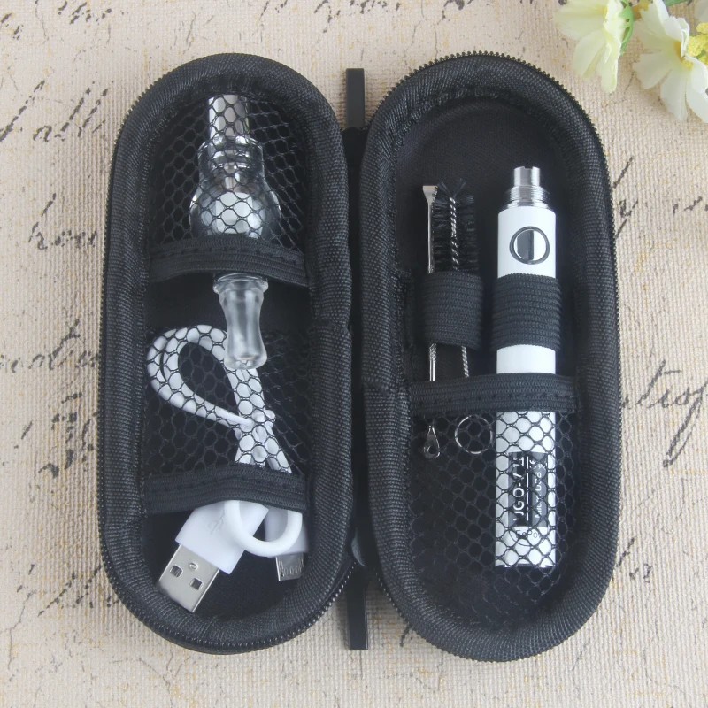 3 Pcs UGO-V II Battery Glass Globe Atomizer Dry Herb Vaporizer Electronic Cigarette Starter Kit Smoker Wax Vape Pen E Cig