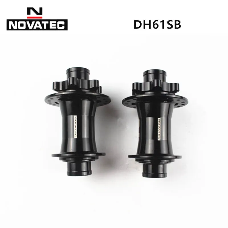 Novatec DH41SB DH61SB 20mm mtb mountain road bike bicycle DH Disc Front Hub 32/36 Holes black red 110mm