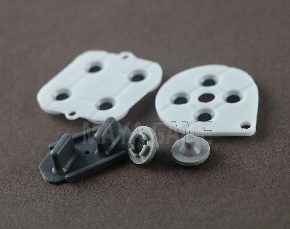 5 مجموعات ل SNES سوبر NES نينتندو وسادات مطاطية بديلة موصلة للتحكم 5 مجموعات/وحدة