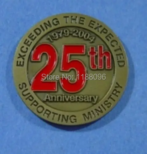 Religious Program Specialist US NAVY 25th Anniv COIN low price custom military coins