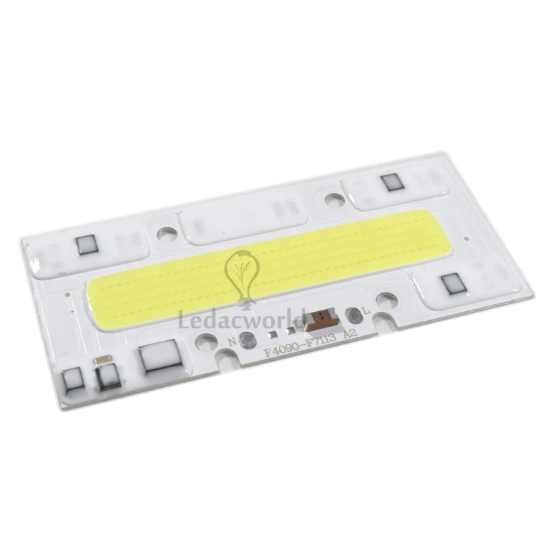 2pcs 30W 220V LED COB Rectangle Integrated IC Light Source COB Light IP65 Warm White Cold White For DIY LED Floodlight