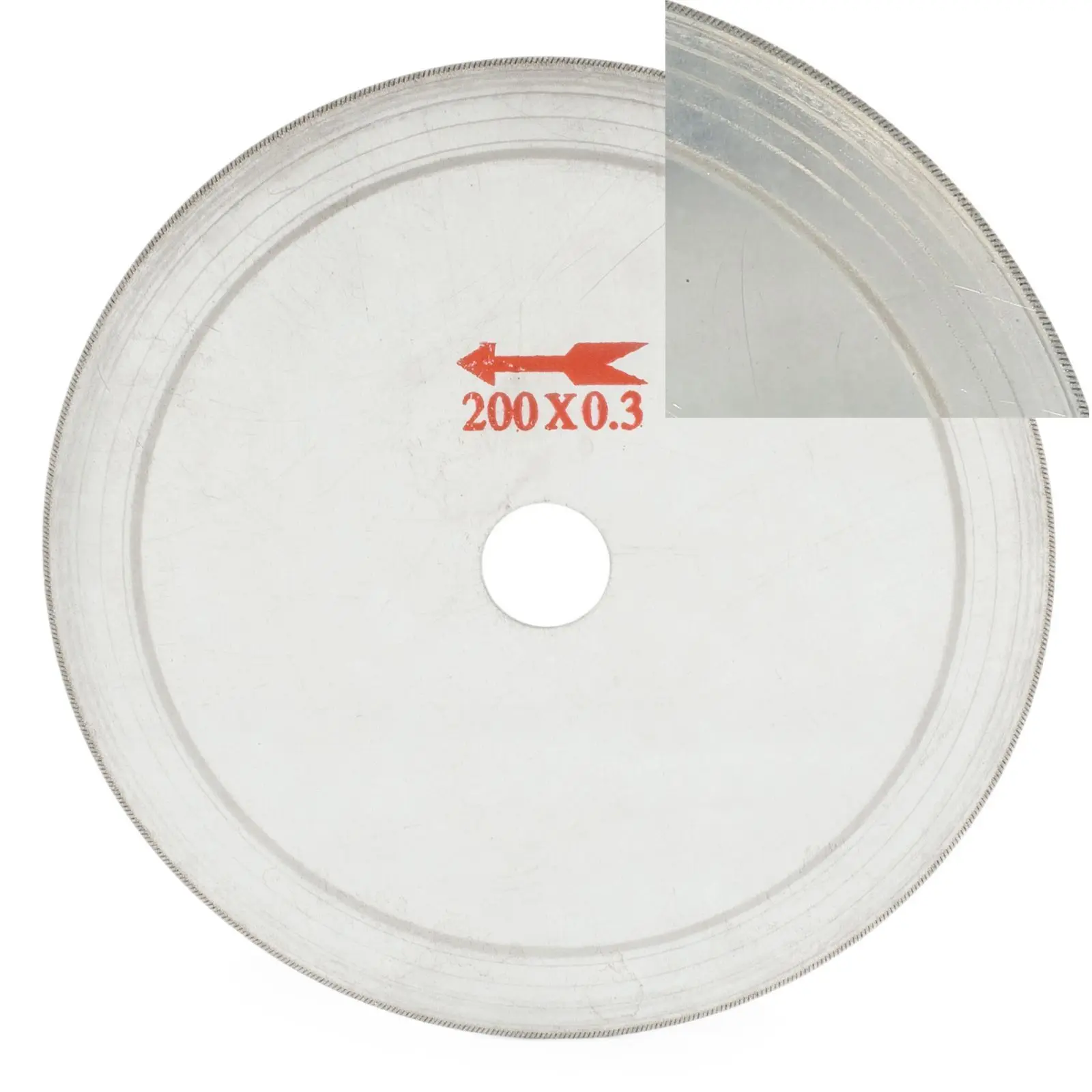 8 "นิ้ว200มิลลิเมตรบางเฉียบเพชรใบเลื่อยเครื่องประดับเครื่องมือตัดขอบแผ่น0.022" ILOVETOOL