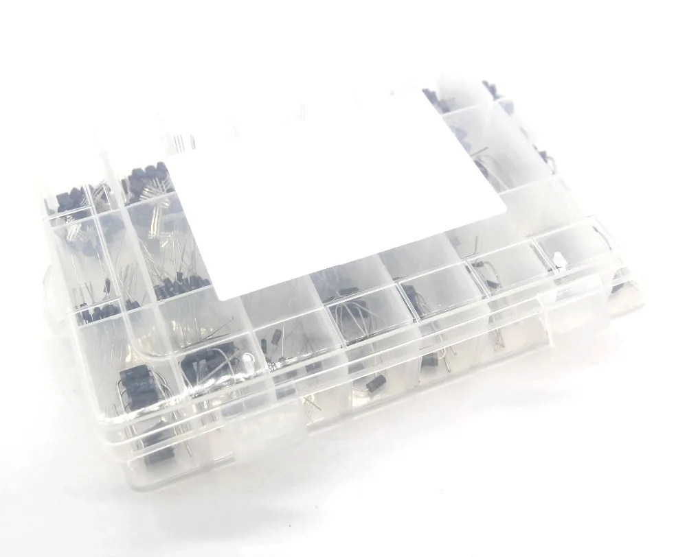 24มูลค่า400Pcs ทรานซิสเตอร์และไดโอดชุดกล่อง