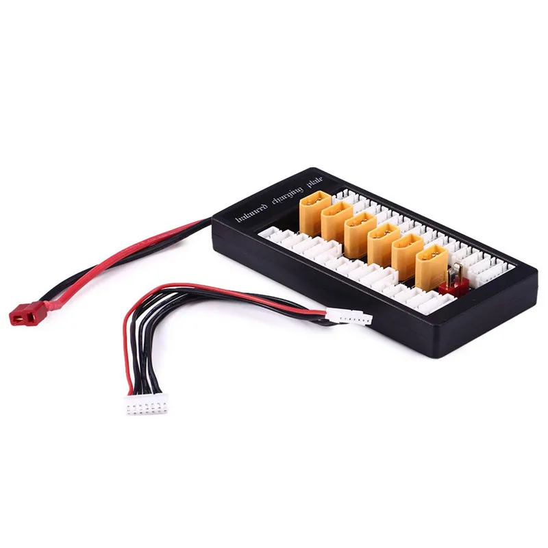 B6 Parallel Charging Board Balance T Plug XT60 for Lipo 2S - 6S XT60 Battery Charger Line RC car aircraft drone