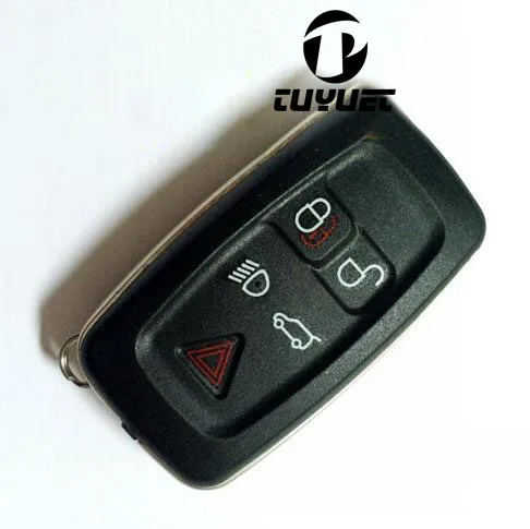 

4+1 Buttons Smart Remote Key Shell For Land Rover Freelander Discovery 4 Fob Car Key Blanks Case