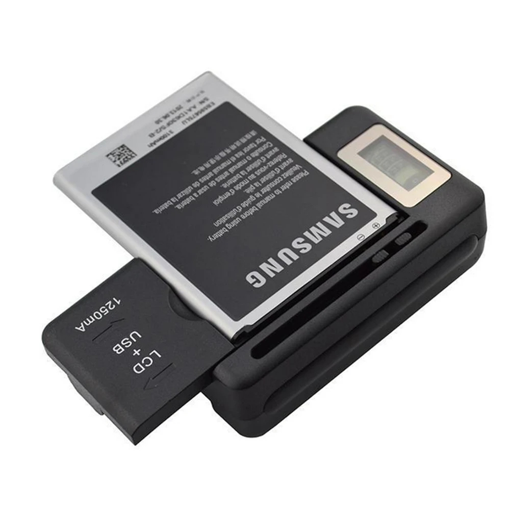 Newest Design Universal Charger with LCD Adjustable for Canon Nikon Sony Camera HTC Samsung Mobile phone Battery