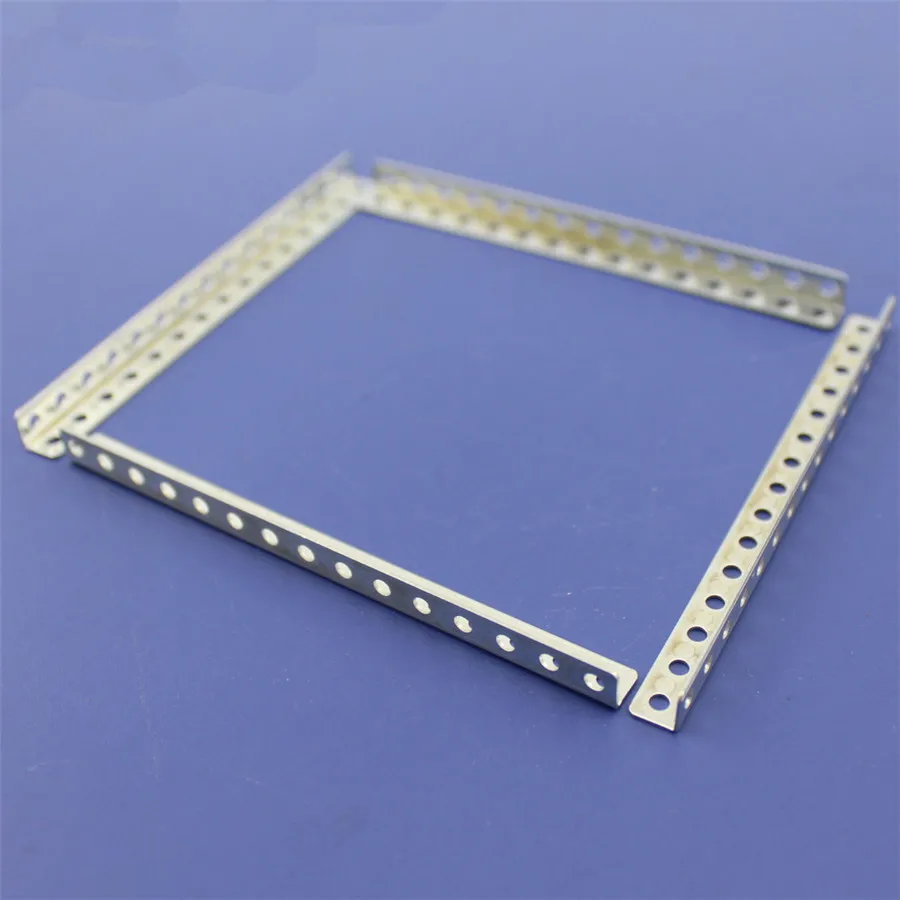 

4pcs/lot J602b L-shaped Iron Sheet 75mm/65mm Multi-holes Metal Connector Free Shipping Russia