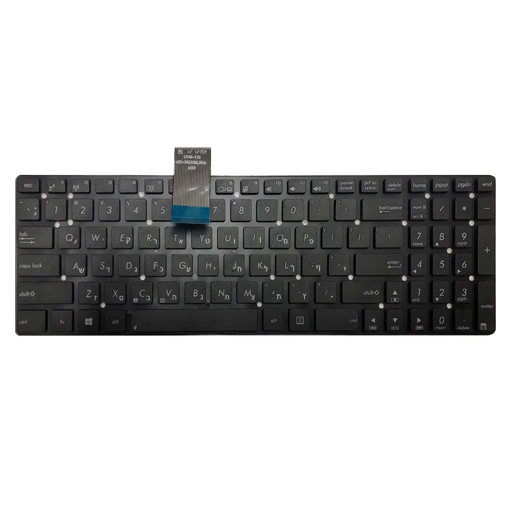 New Black Laptop Keyboard for ASUS K55 K55VD K55VJ K55VS K55XI K55DE K55DR K55A K55N K55V K55VJ K55VM HB version without frame