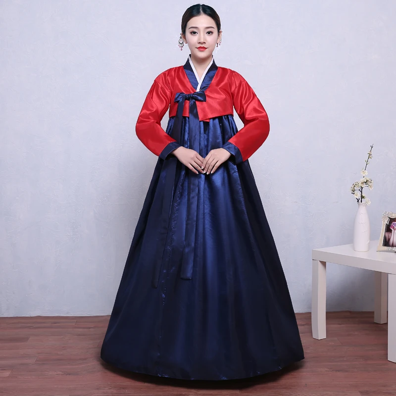 Korean Traditional Costume Female PalaceHigh Quality Korean Hanbok Dress Ethnic Minority Dance Hanbok Stage Cosplay