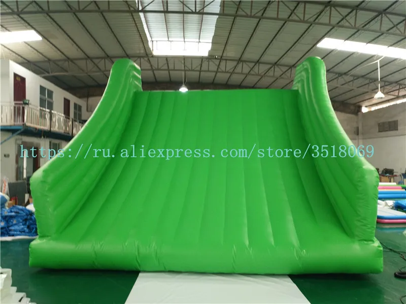 

Sale of PVC land inflatable airtight slope obstacle, water inflatable airtight slide.