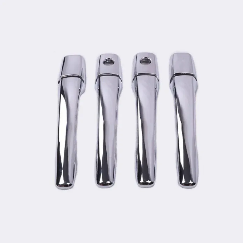 

FUNDUOO New ABS Chrome Door Handle Cover For Mitsubishi Outlander 2003-2004 2005 2006 Grandis 2003-2008 Free Drop Shipping