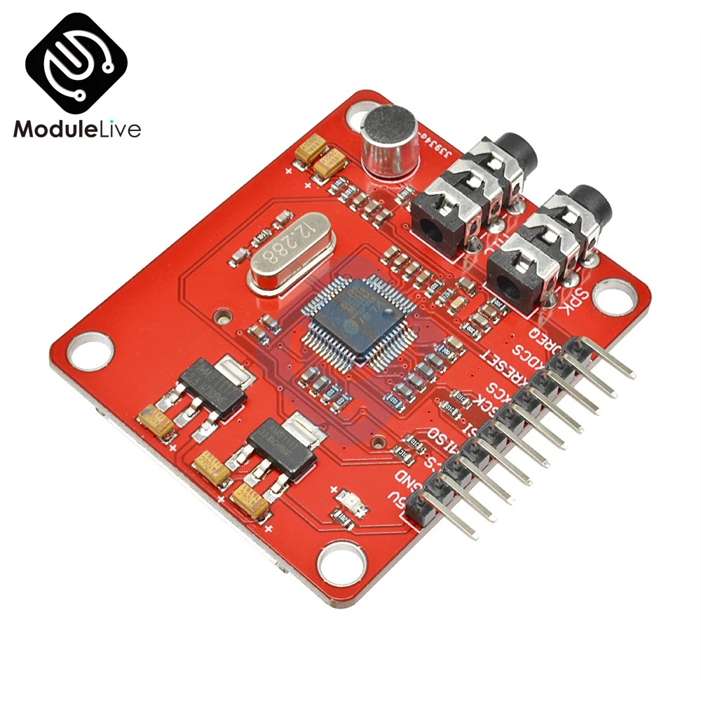 VS1053 VS1053B MP3 Module For Arduino Breakout Board With Card Slot VS1053B Ogg Real-time Recording For Arduino