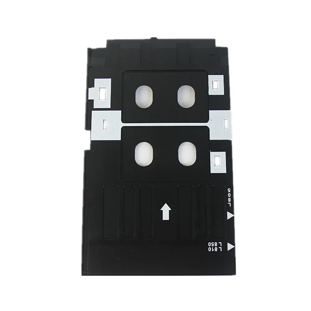 5pcs PVC ID Card Trays Plastic Card Printing Tray for Epson R260 R265 R270 R280 R290 R380 R390 RX680 T50 T60 A50 P50 L800 L801