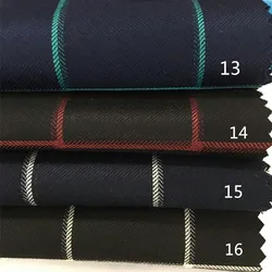 The spring and autumn Plaid Wool Suit Fabrics imported wholesale handmade DIY wide leg pants for men and women