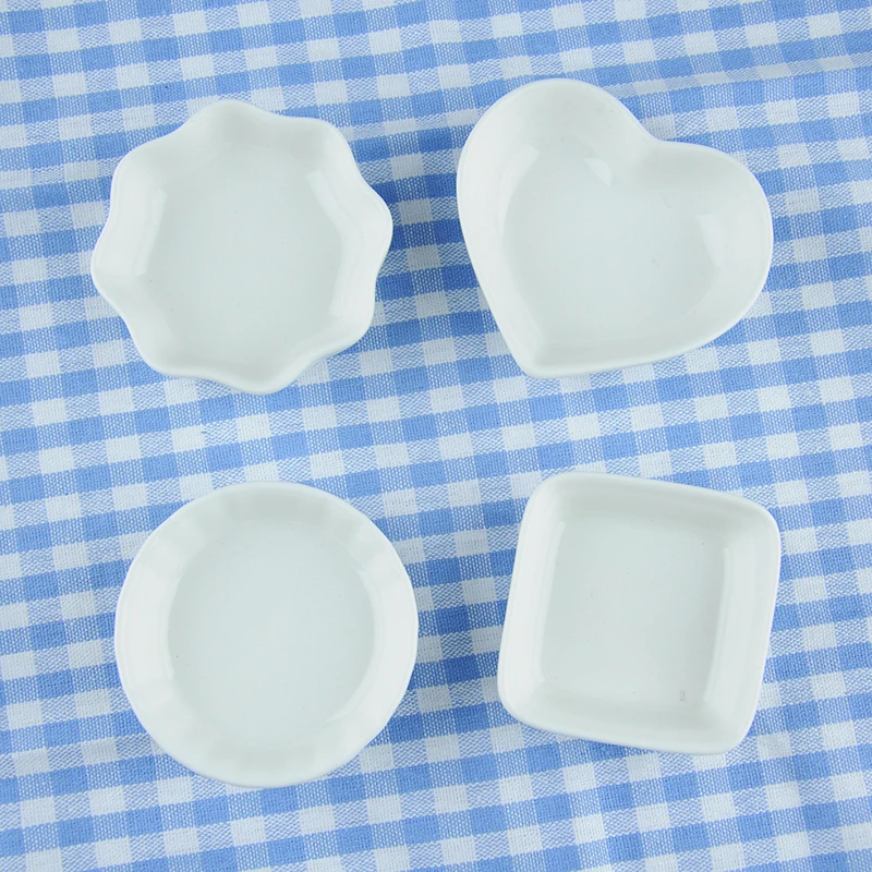 Prato de cerâmica simulação limão fatias cubos de gelo artificial para fotografia estúdio ornamento foto fundo acessórios