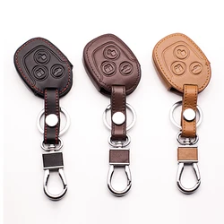 Leather Car Key Cover For Ford Mondeo Carnival Focus C-Max KA GALAXY3 Button Keyboard Cover Remote Control Box case starline a91